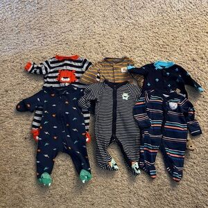 Newborn boy sleeper bundle